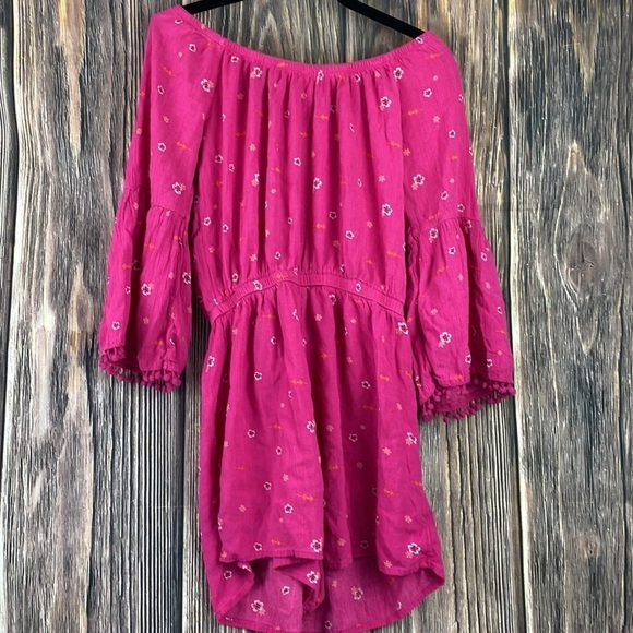 Darling Hot Pink Romper - Picture 7 of 12
